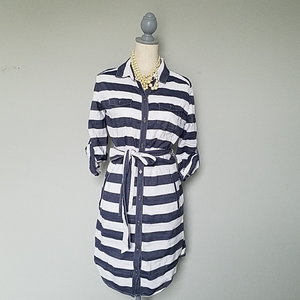 Banana Republic Shirt Dress with Belt, Like New